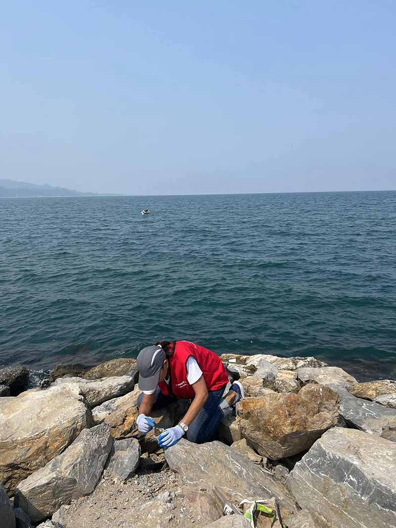 Limpieza playas Coruña
