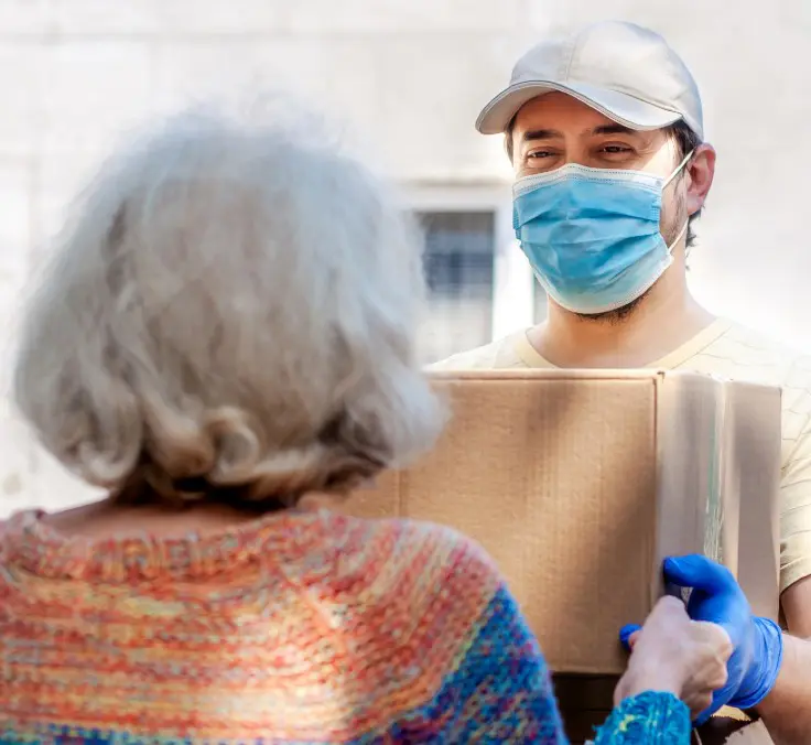 Supporting an NGO in Massachusetts to bring food to the elderly
