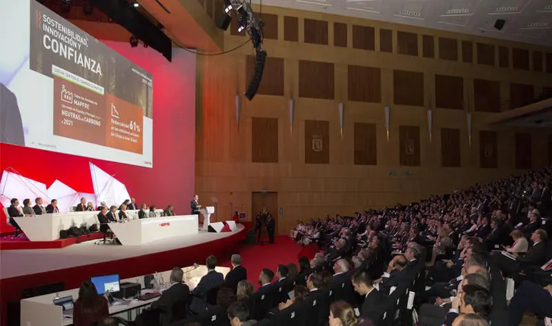La Junta General de Accionistas de MAPFRE, evento neutro en emisiones de carbono